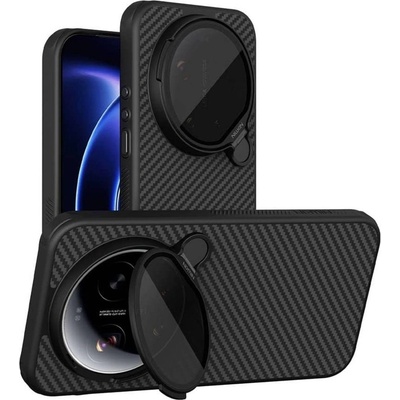 Nillkin Magsafe Калъф за Xiaomi 17 Ultra, Nillkin CamShield CarboProp Mag Case, Черен (6902048310445)