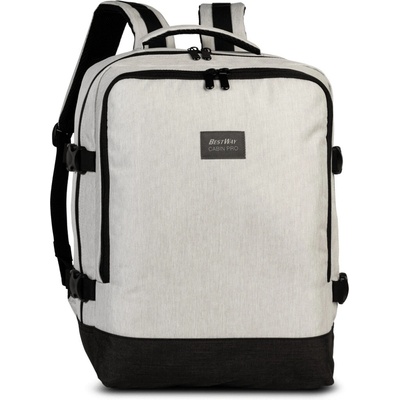 Bestway Batoh Cabin Pro Small Ryanair a Wizz Air Světle šedá 24 l 40x30x20 cm
