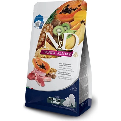 N&D Tropical Selection Dog Puppy M/L Lamb 2 kg