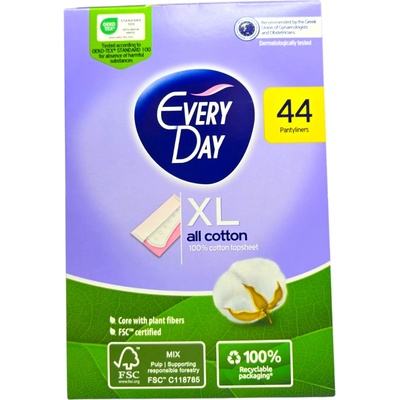 EVERY DAY ежедневни дамски превръзки, XL All cotton, 44 броя