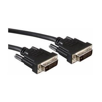Roline Кабел VALUE 11.99. 5555 DVI, DVI M - M, dual link, 5.0 м, Черен, 11.99. 5555