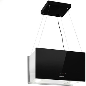 Klarstein Kronleuchter L, островен абсорбатор, 60 см, рециркулационен изход 590 м³/ч, LED, докосване, черен (CGCH2-KronleuchterLB) (CGCH2-KronleuchterLB) - klarstein