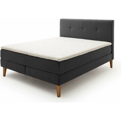 Meise Möbel Stockholm boxspring Antracitovosivá