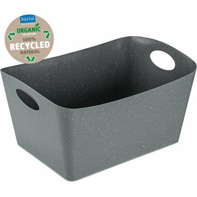 Koziol Úložný box Boxxx L 15 l přírodní šedá