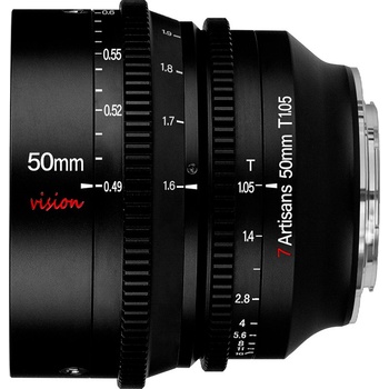 7Artisans 50mm T1.05 APS-C Cine Canon EOS-R