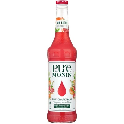 Monin Pure koncentrát Pink Grapefruit Růžový grep 0,7 l