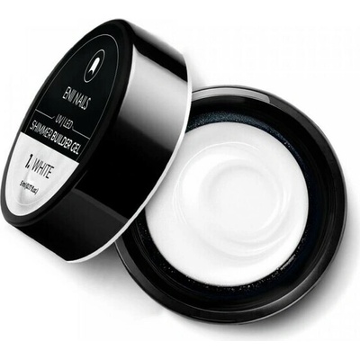 ENII NAILS Shimmer Builder Gel 1 White 5 ml