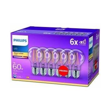 Philips LED крушка Philips Bombilla Прозрачен E 60 W (2700k)
