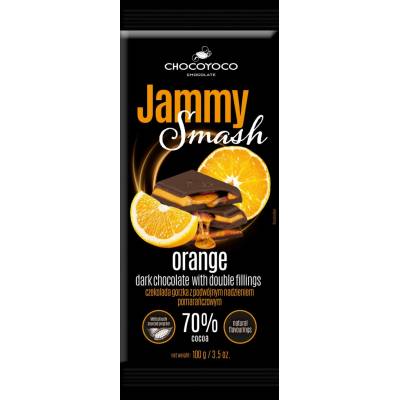 Selllot Orange Feel Hořká 70% s pomerančovou náplní 100 g