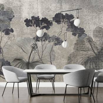 Image 1 of Art Gift Decor Фототапет - Сива пасифлора