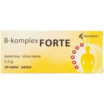 Noventis B-komplex FORTE 20 ks