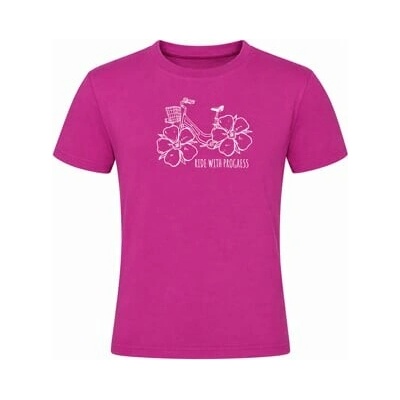 AROMATICO FLOWBIKE dětské triko fuchsie