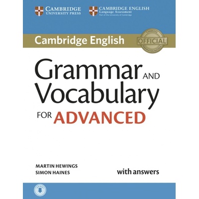 Grammar and Vocabulary for Advanced