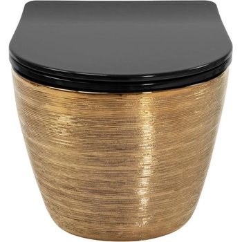 Image 1 of Rea Carlo Flat Brush Gold REA-C3300