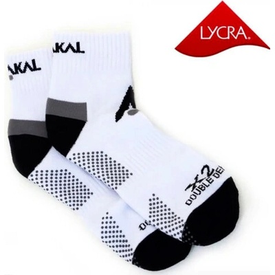 Karakal ponožky Socks X2+ Men Ankle White/Black