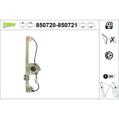 Zvedací zařízení oken VALEO 850720