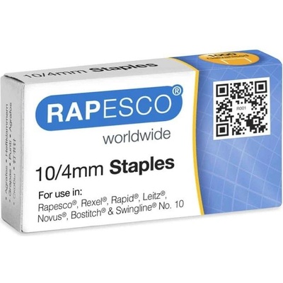 Rapesco Телчета за телбод, размер 10/4 mm, 1000 броя (1090140012)