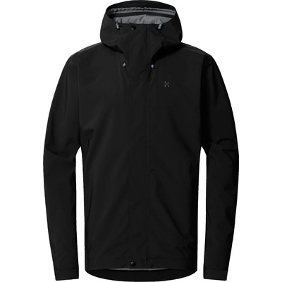 Haglöfs Мъжко водоустойчиво яке Haglöfs Breeze Proof Jacket Waterproof jacket - True Black - размер XL (002-3288-0414)