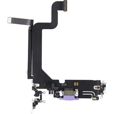 Apple iPhone 14 Pro Max - Nabíjecí Konektor + Flex Kabel (Deep Purple), Deep Purple
