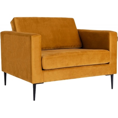 Nordic Design Vegas žluté sametové