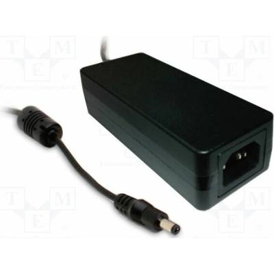 MEAN WELL GSM40A12-P1J Napájecí zdroj: spínaný; 12VDC; 3,34A; Výv: 5,5/2,1; 40W; 80÷264VAC