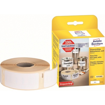 Avery Zweckform A1933085 Odolné termoetikety 19 x 64 mm 450 ks bílá