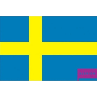 Samolepka vlajky Švédska Alerion