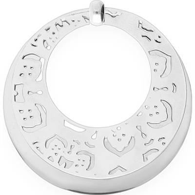 MPM Dámský ocelový nerezový přívěsek Carthago stříbrné SPD.5549