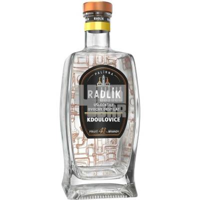 Radlík Kdoulovice 43% 0,5 l (holá láhev)