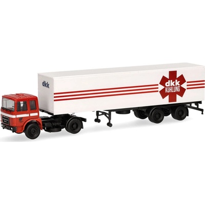 Herpa Roman Diesel s přívěsem DKK Kühlung 1:87