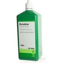 Betadine dezinfekčný roztok 100 mg/ml sol.der.1 x 1000 ml