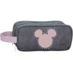 Joumma Bags Овален несесер Joumma - Mickey Studs, 3 ципа, с дръжка
