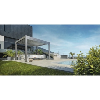 Biohort B480320 3,5x3 367,5 x 312 cm, kremeňovo sivá metalická
