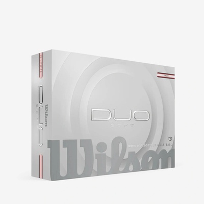 Wilson Duo Soft TRK360 bílo/červené 12 ks