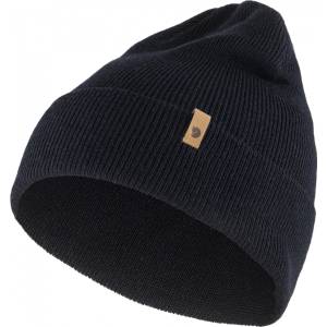 Fjällräven Зимна шапка (beanie) Fjällräven Classic Knit Hat Beanie - Dark Navy - размер One Size (204-3655-1011)