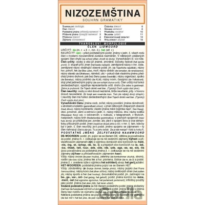 Nizozemština - souhrn gramatiky - Holman