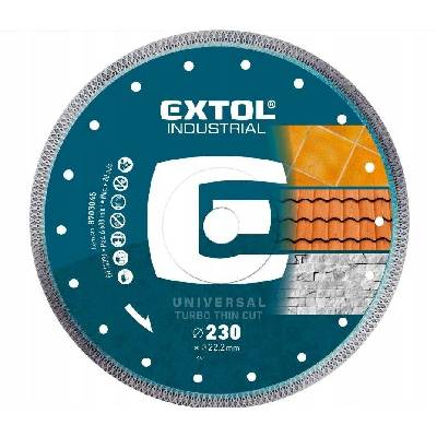 Diamantový kotouč SLIM 230x2,2x22.2mm EXTOL