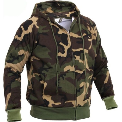 Rothco THERMAL na zip WOODLAND
