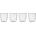 Pohár BASIC Glas Double Wall 4 x 250 ml