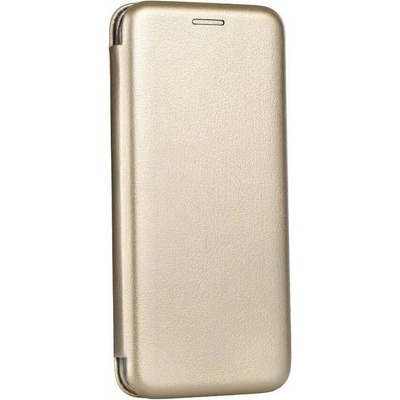 Forcell Кожен Калъф за iPhone 13 Pro Max, Forcell Elegance Book Case, Златист (5903396119903)