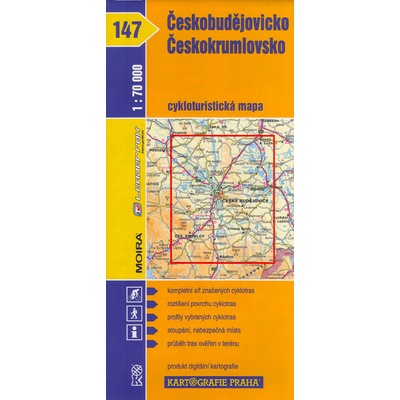 Českobudějovicko Českokrumlovsko 1 :70 000