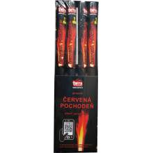 Tarra pyrotechnik Bengálský oheň ČERVENÁ POCHODEŇ- 4 ks