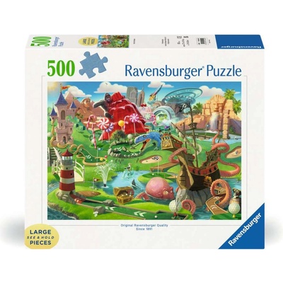 Ravensburger Пъзел Ravensburger от 500 части - Райската страна (7012001002)