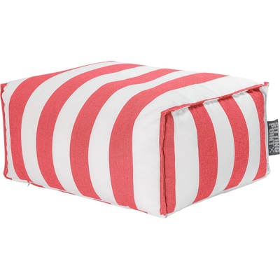 Santorin Sedací vak Roll 65 × 55 × 35 cm červený