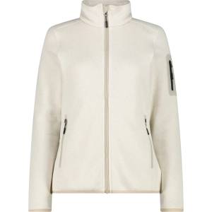 CMP Дамско поларено яке CMP Women's Jacket Jacquard Knitted Fleece jacket - Bianco Gesso / Darker - размер 34 (EU) (105-4942-2811)