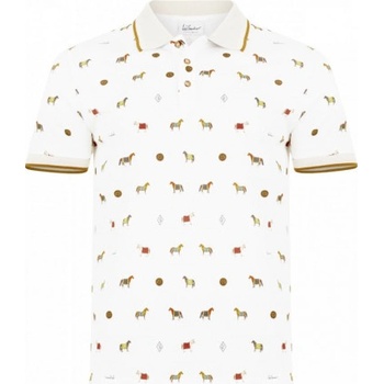 Luis Trenker pánské tričko BEPPE béžová