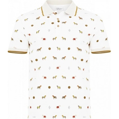 Luis Trenker pánské tričko BEPPE béžová