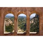 DIMEX ART Флизелинов фототапет сводест прозорец 375 x 250 см