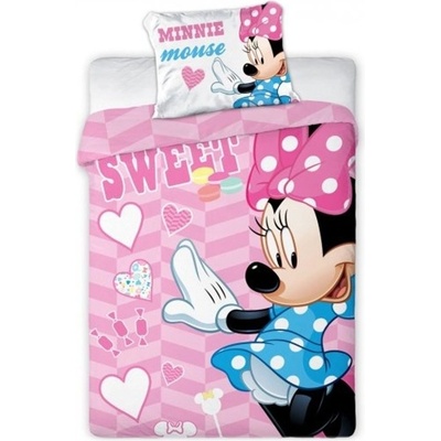 Faro obliečky Sweet Minnie Mouse Disney 1843 100 x 135 cm 40 x 60 cm