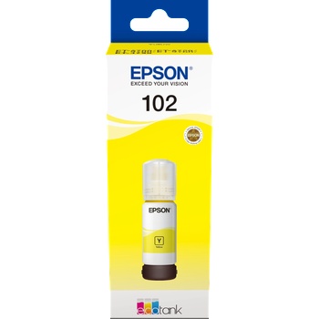Epson Бутилка мастило за Epson EcoTank ET-3700/ET-2950/ET-3800/ET-3900/ET-3950/ET-4900 Series - Ink - /102/ / C13T03R440 - Yellow - PN C13T03R440 (C13T03R440)